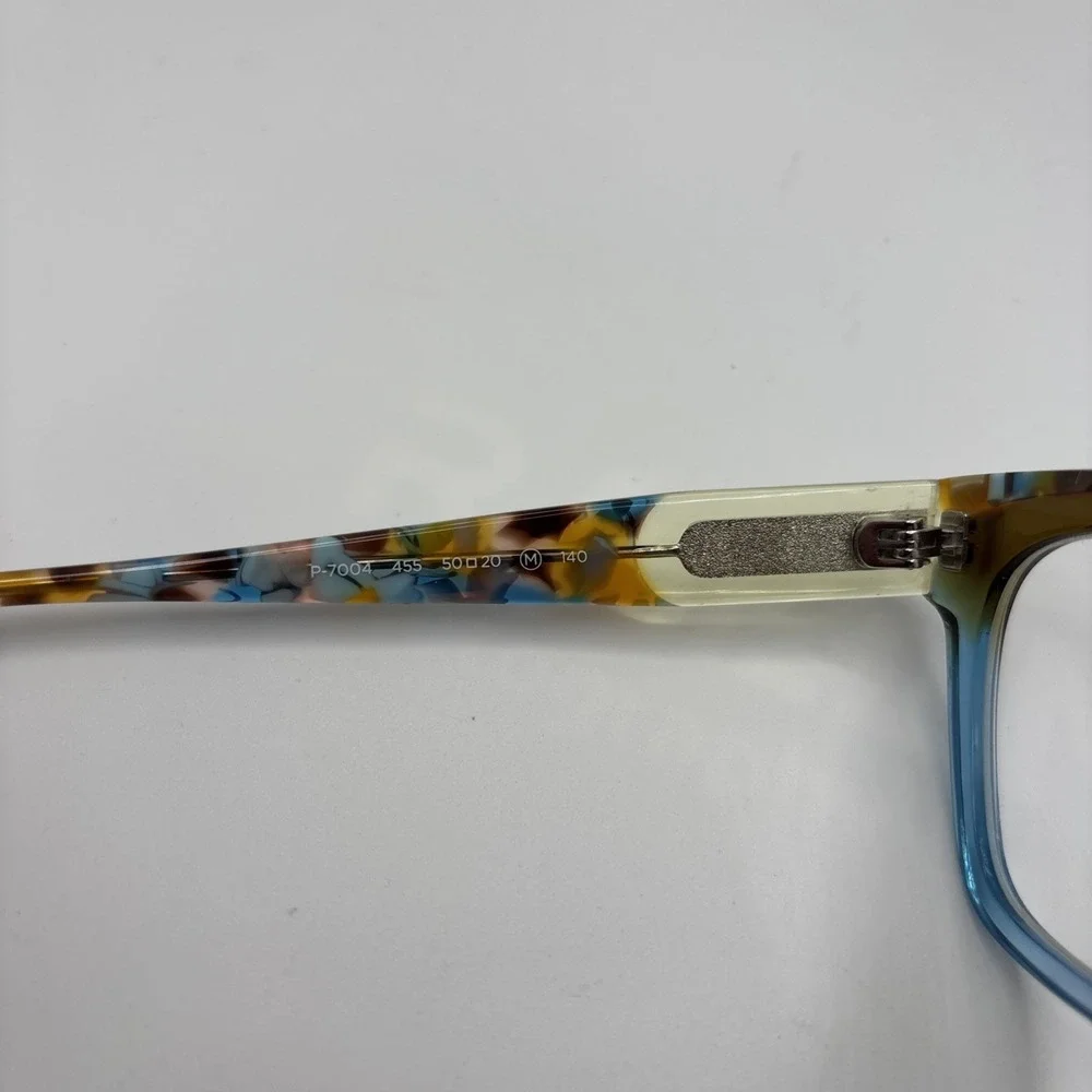 Pure P-7004 455 Brown Havana/Blue 50-20-140 Womens Eyeglasses Frames #311